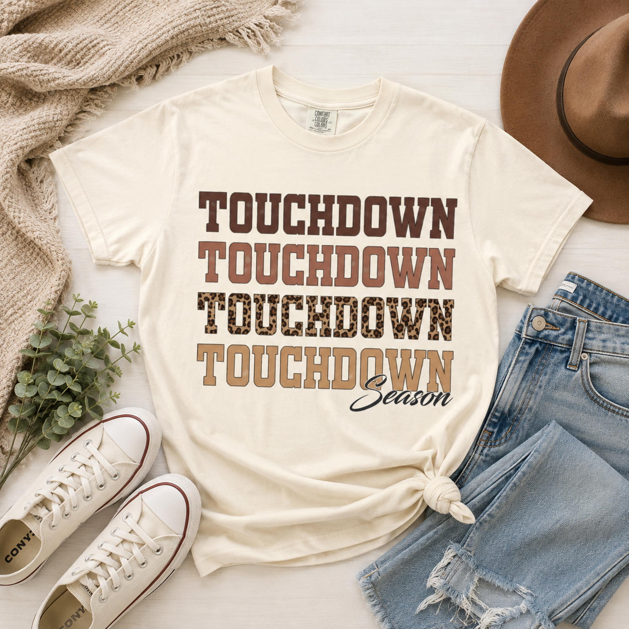 Touchdown Season Comfort Colors Tee