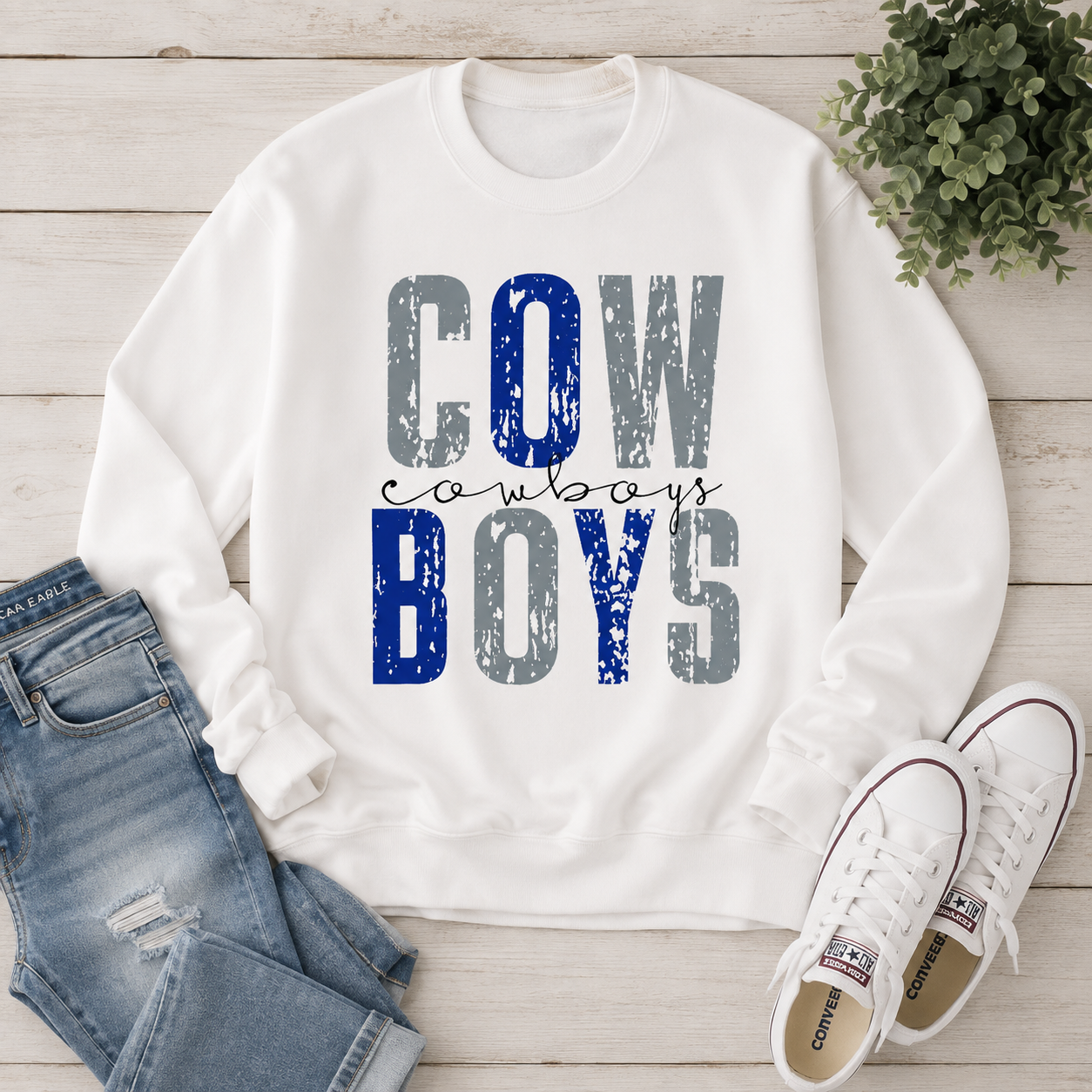 Dallas Sunday Football Crewneck Sweatshirt
