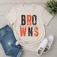 Cleveland Football Game Day Bella+Canvas Tee