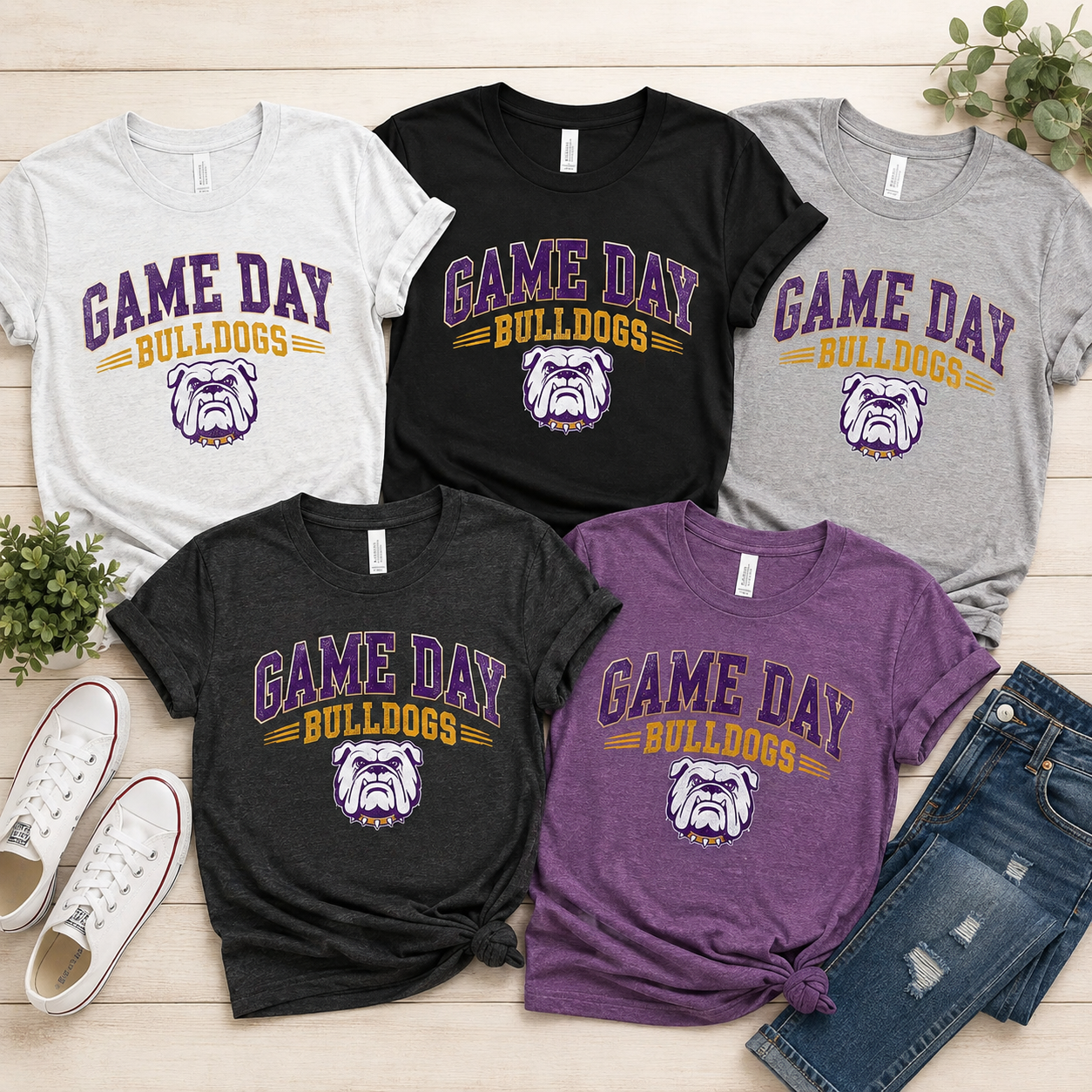 Bloom-Carroll Game Day Bulldogs Tee