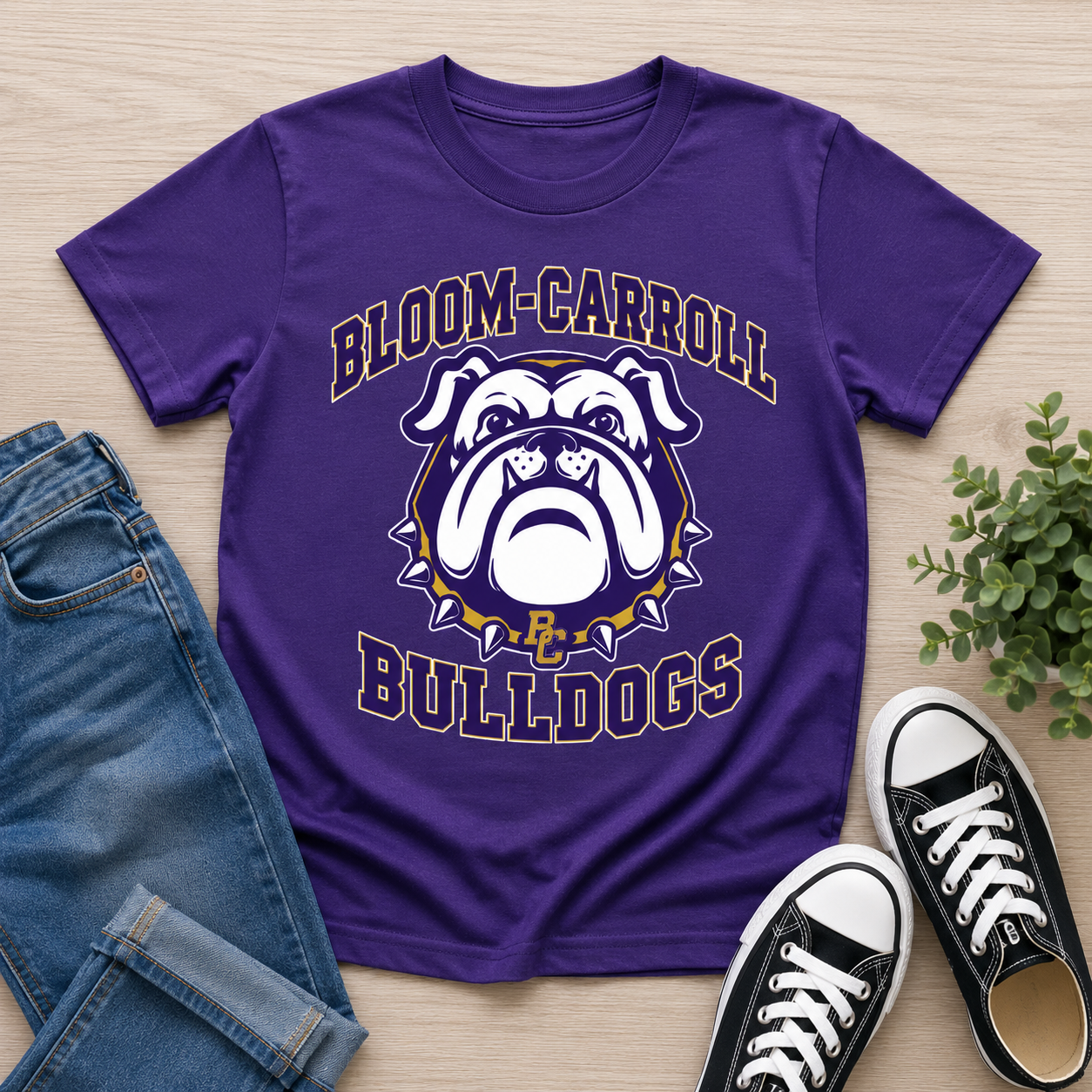Youth Tee — Bloom-Carroll Bulldogs