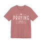 Praying Mom Unisex Jersey Short Sleeve Tee