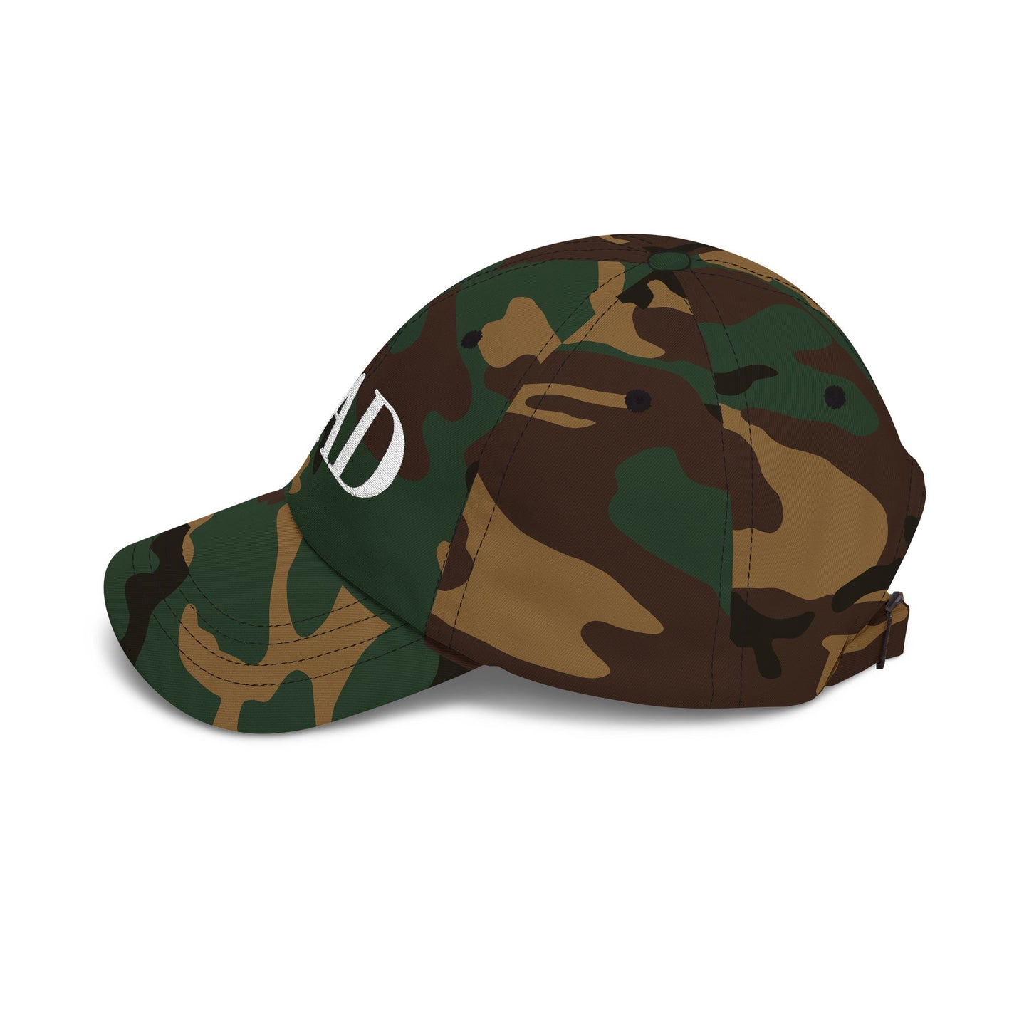 Dad Cap – Classic Beige Hat with ‘DAD’ Embroidered Text, Father’s Day Gift