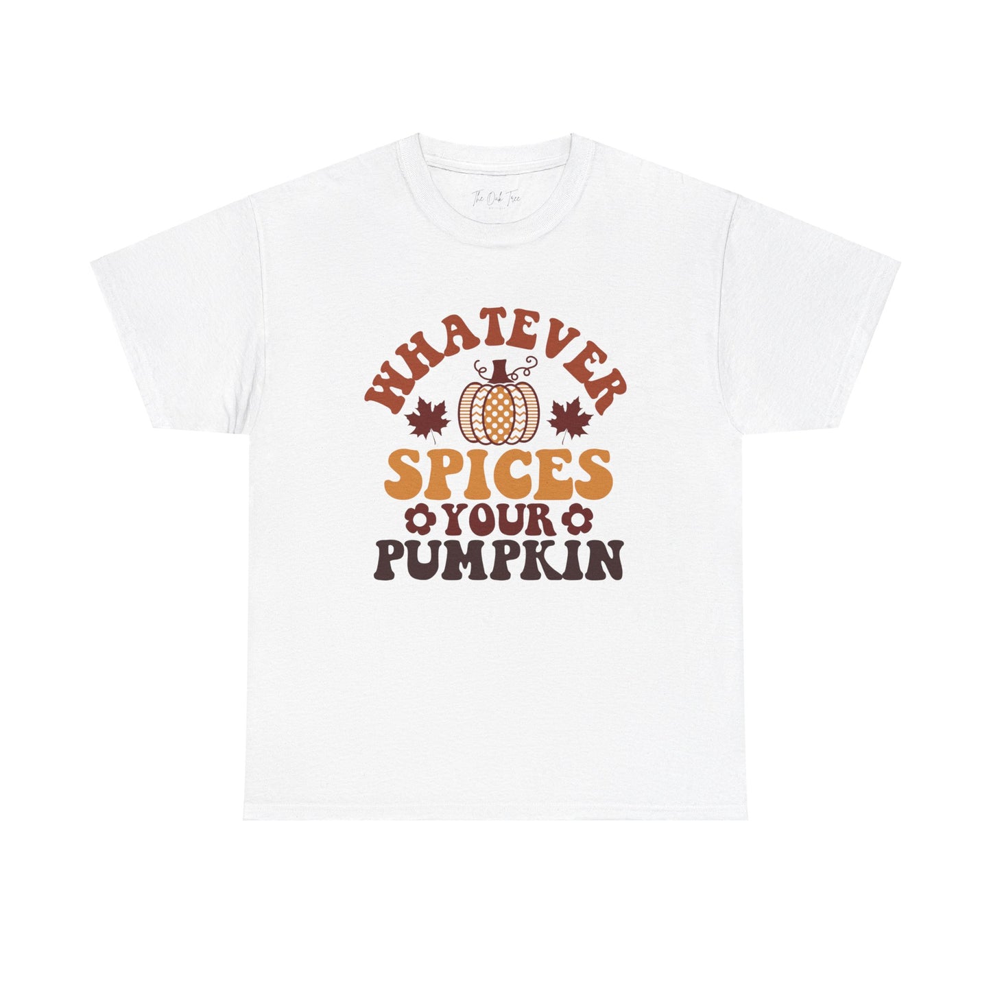 Whatever Spices Your Pumpkin Unisex Heavy Cotton Tee