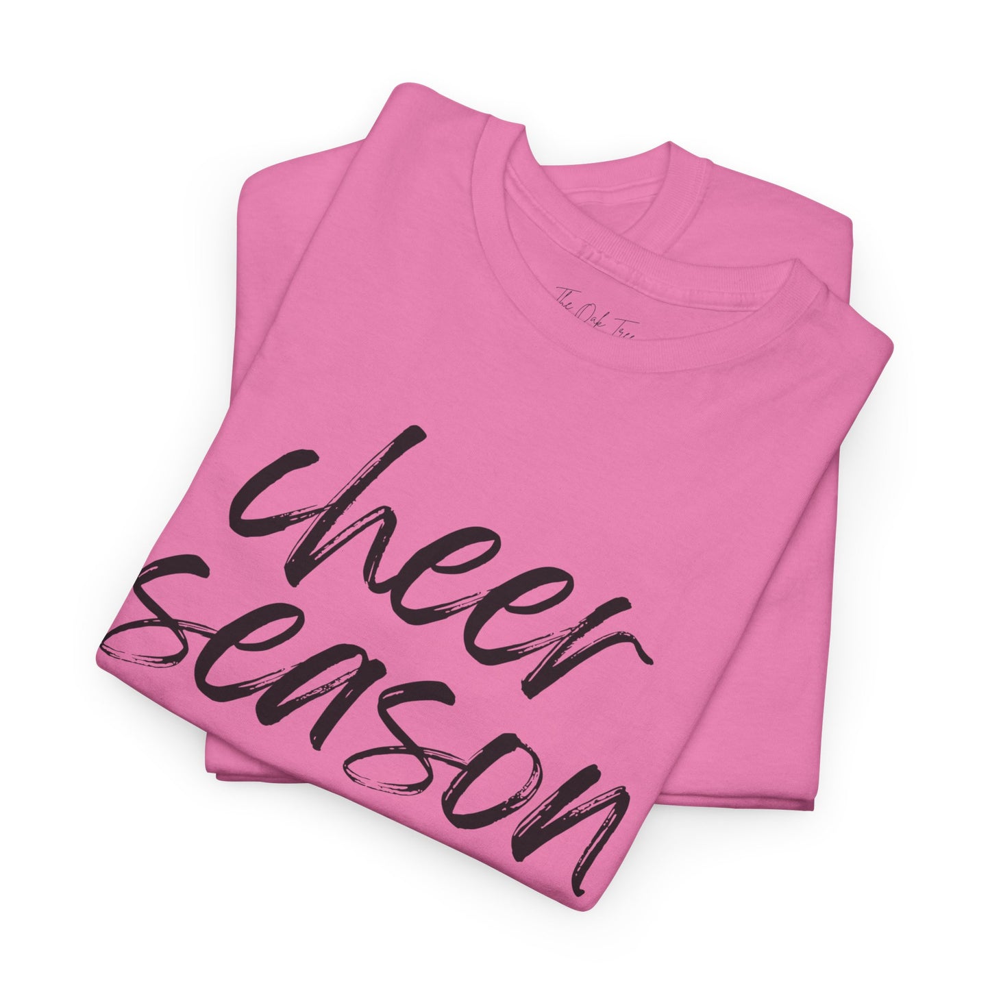 Cheer Season- Black Text Tee