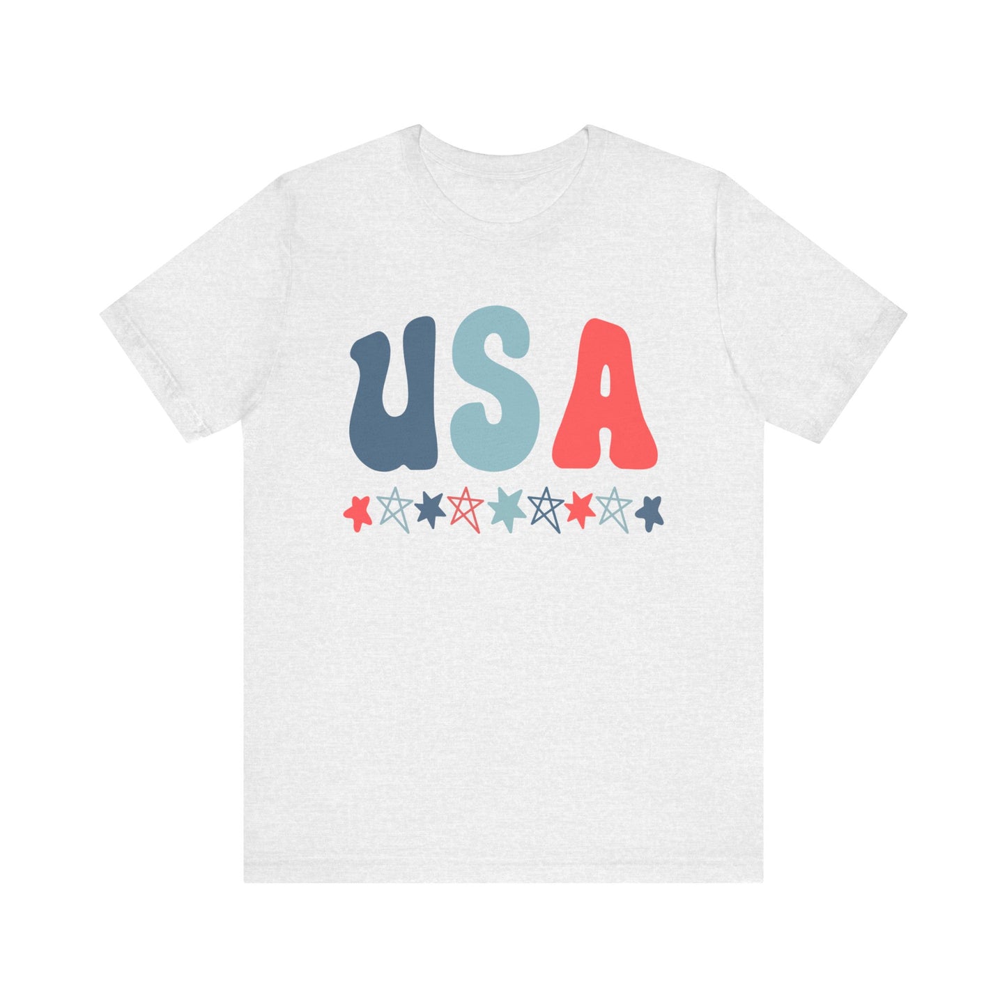 USA Stars Unisex Jersey Short Sleeve Tee