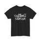 Softball Season- White Text Tee