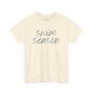 Swim Season- Grey Text Tee