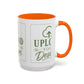 Custom Accent Coffee Mug – Custom Upload Design Ceramic Mug (11oz & 15oz)