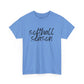 Softball Season- Black Text Tee