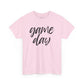 Game Day- Black Text Script Tee