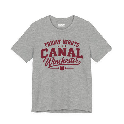 Canal Winchester Friday Nights T-Shirt — Vintage High School Football Tee