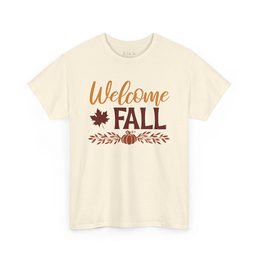 Welcome Fall Unisex Heavy Cotton Tee