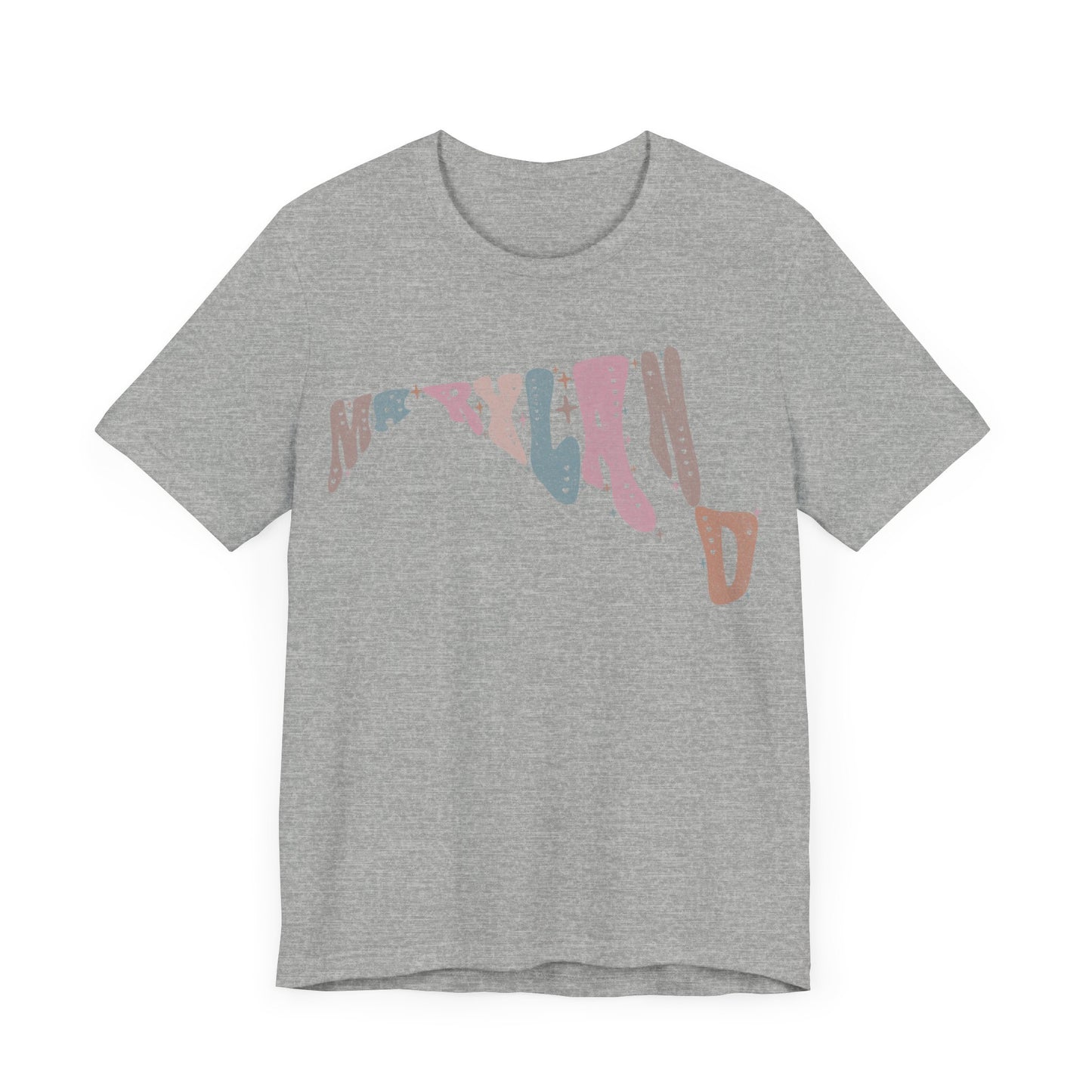 Maryland State Tee Unisex Jersey Short Sleeve Tee