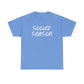 Soccer Season- White Text Tee