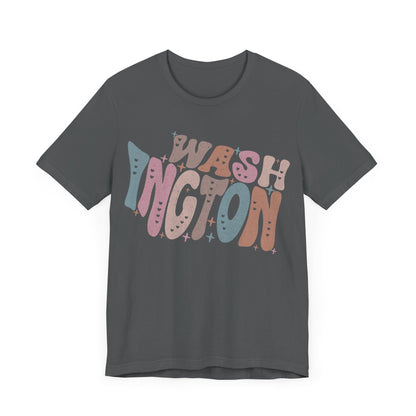 Washington State Tee Unisex Jersey Short Sleeve Tee