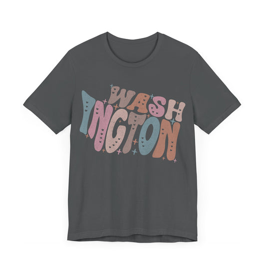 Washington State Tee Unisex Jersey Short Sleeve Tee