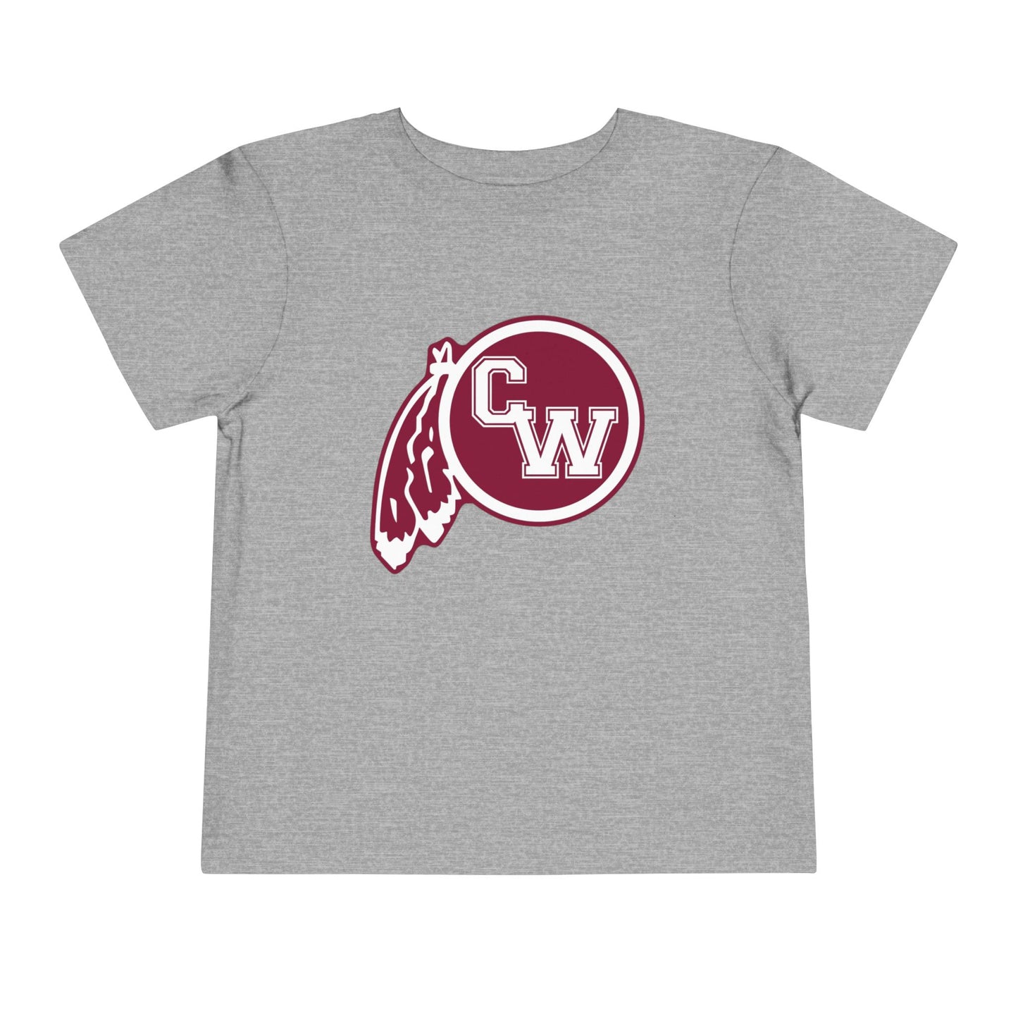 CW Athletic Logo Toddler Tee — Kids School Spirit Shirt