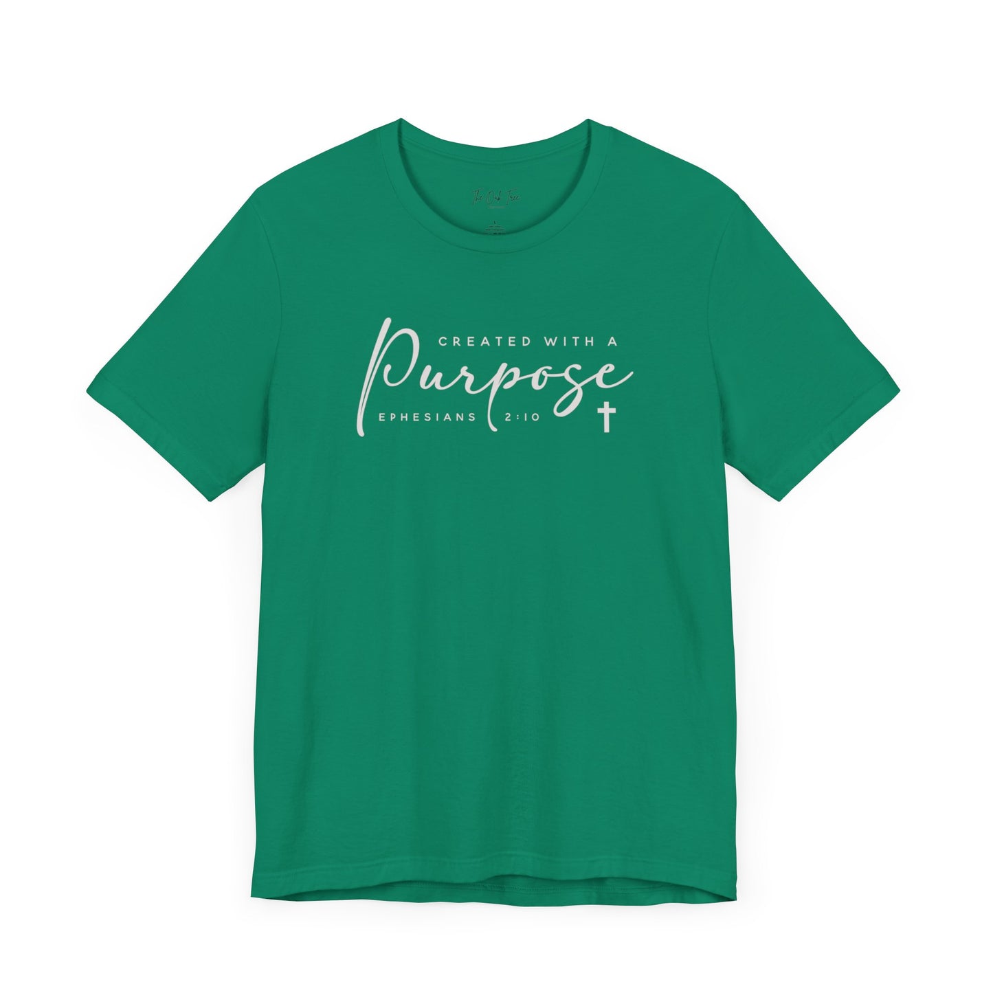 Created With a Purpose Unisex Jersey Short Sleeve Tee