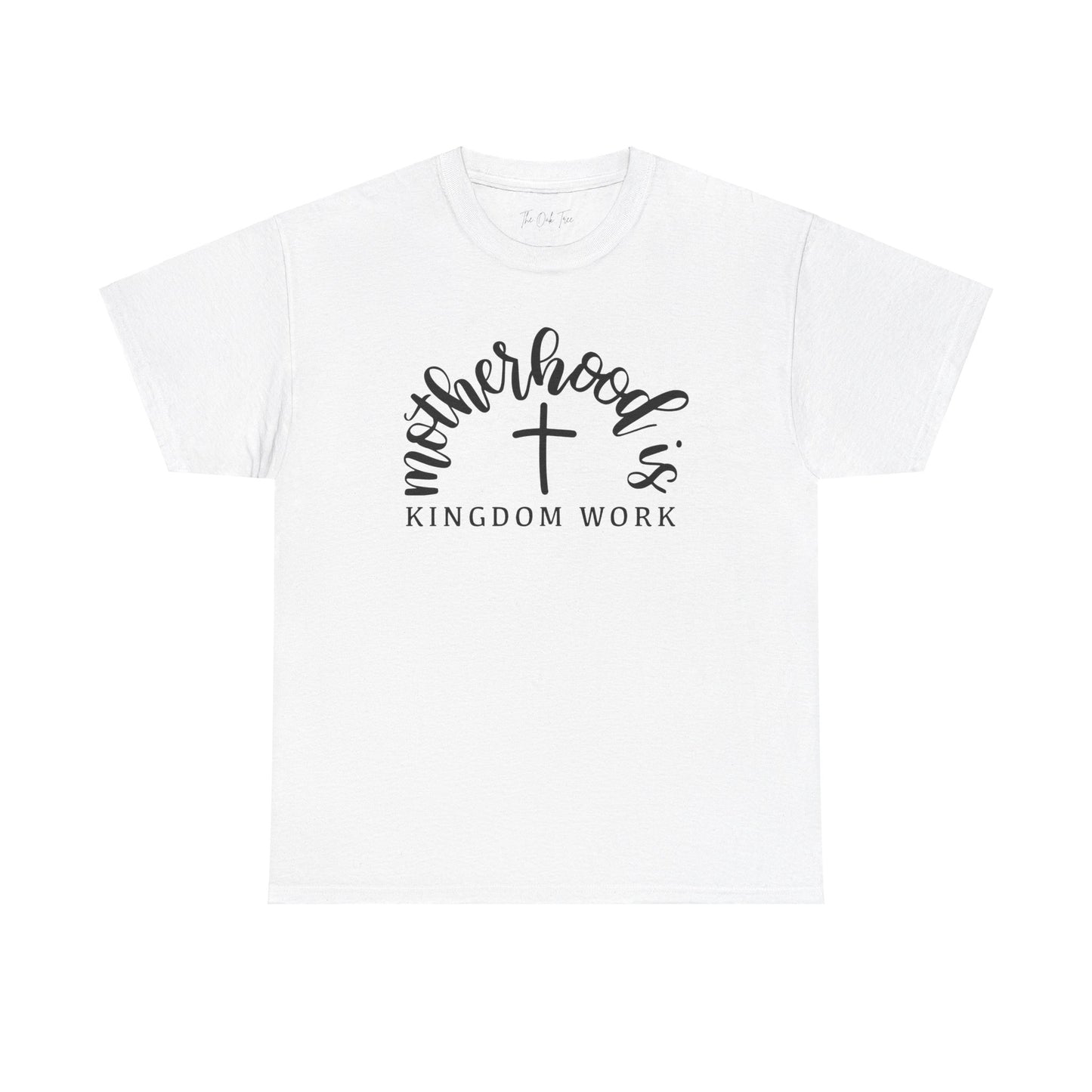 Motherhood is Kingdom Work Unisex Heavy Cotton Tee