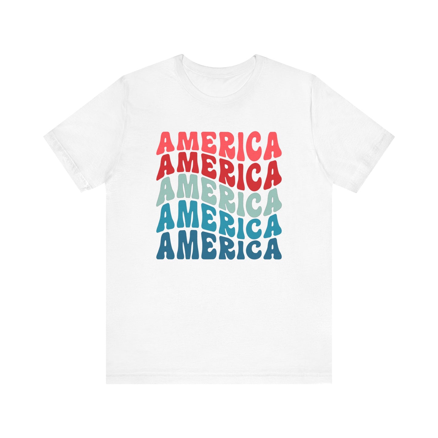 America x5 Unisex Jersey Short Sleeve Tee