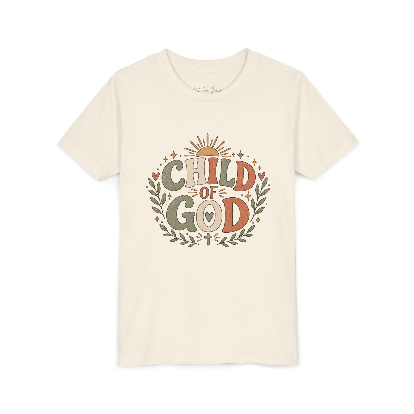 Child of God Youth Tee — Cute Faith-Based Kids Shirt