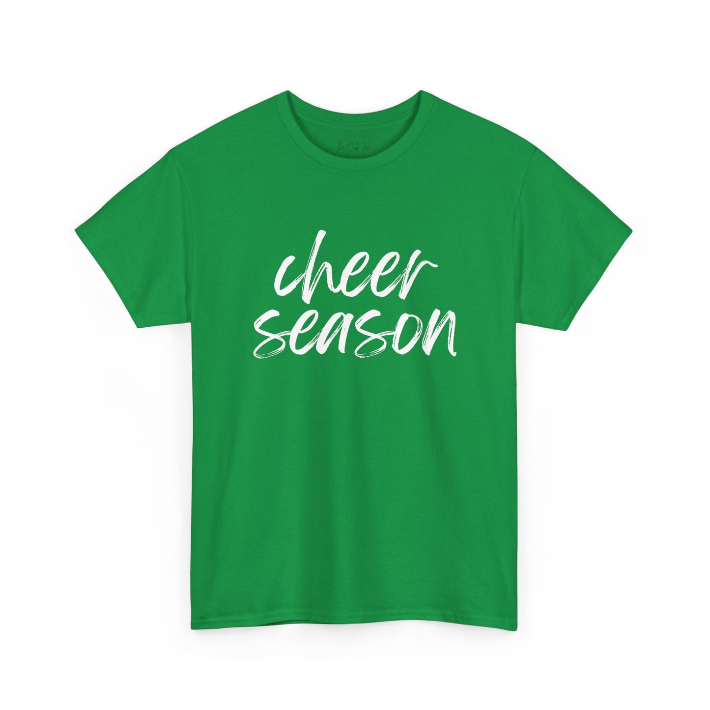 Cheer Season- White Text Tee