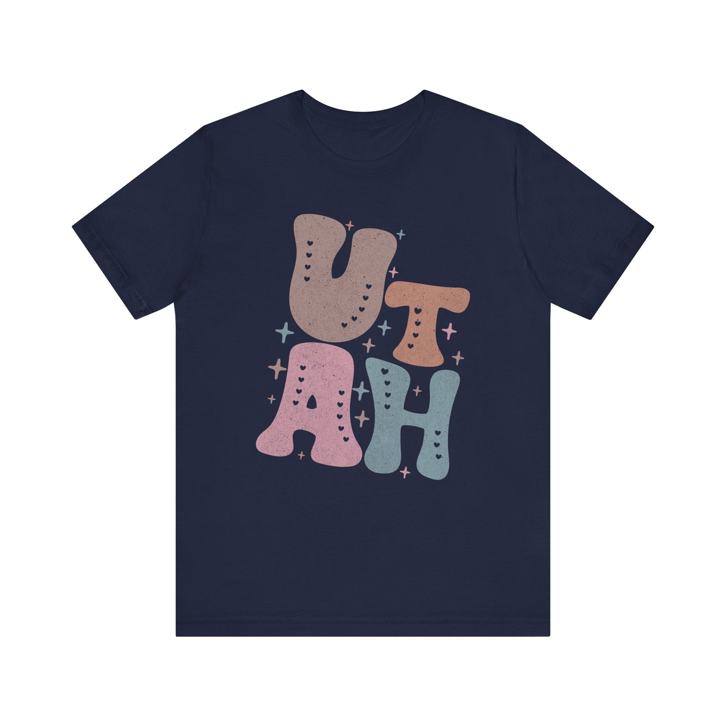 Utah State Tee Unisex Jersey Short Sleeve Tee