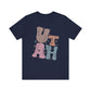 Utah State Tee Unisex Jersey Short Sleeve Tee