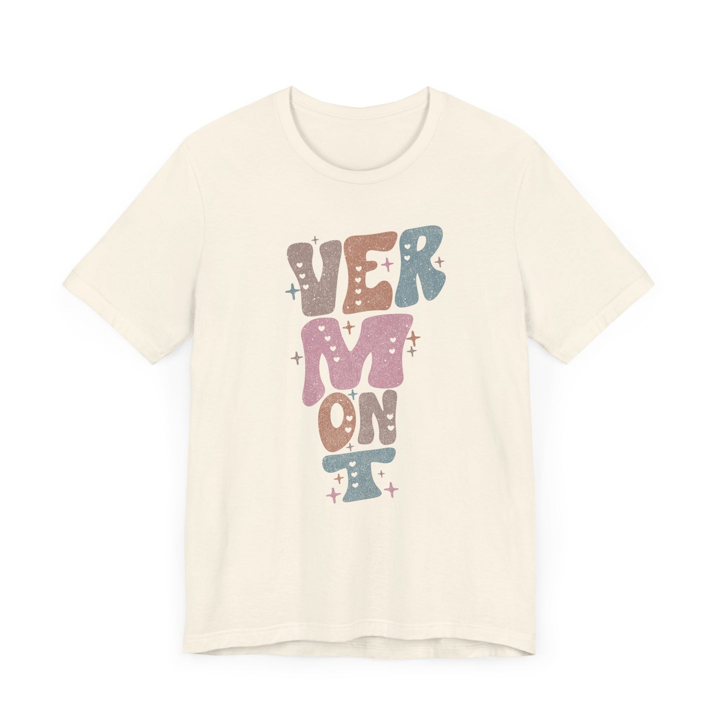 Vermont State Tee Unisex Jersey Short Sleeve Tee
