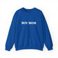 Embroidered Boy Mom Crewneck Sweatshirt — Mom Life Pullover