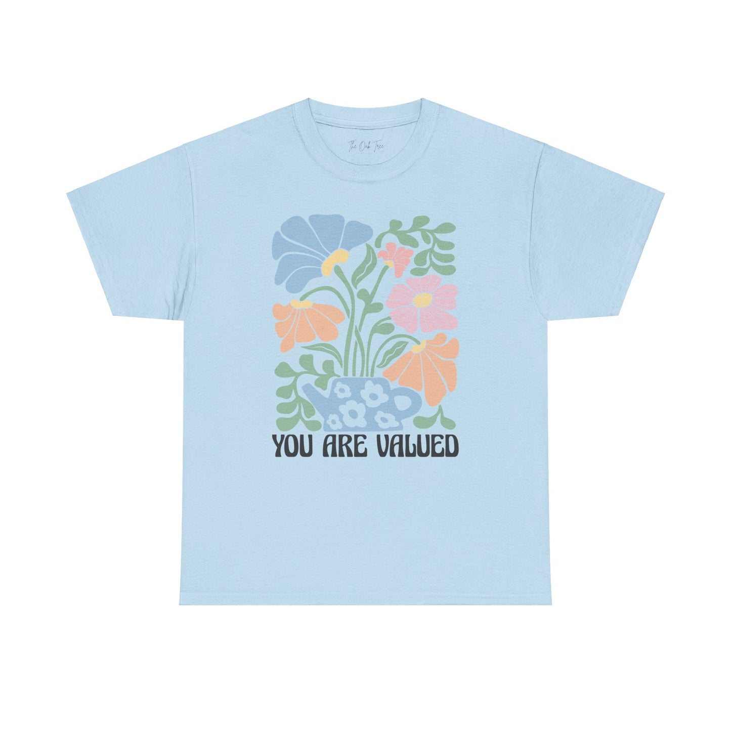 You are Valued Unisex Heavy Cotton Tee