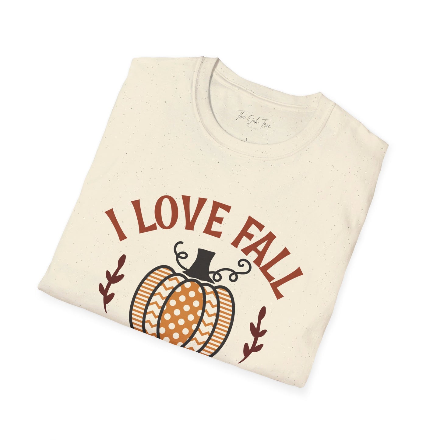 I Love Fall Most of All Unisex Heavy Cotton Tee