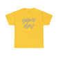 Game Day- Grey Text Script Tee