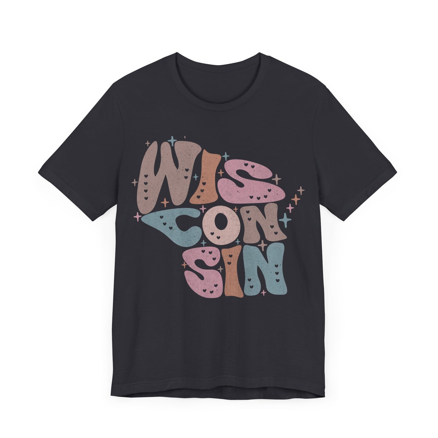 Wisconsin State Tee Unisex Jersey Short Sleeve Tee