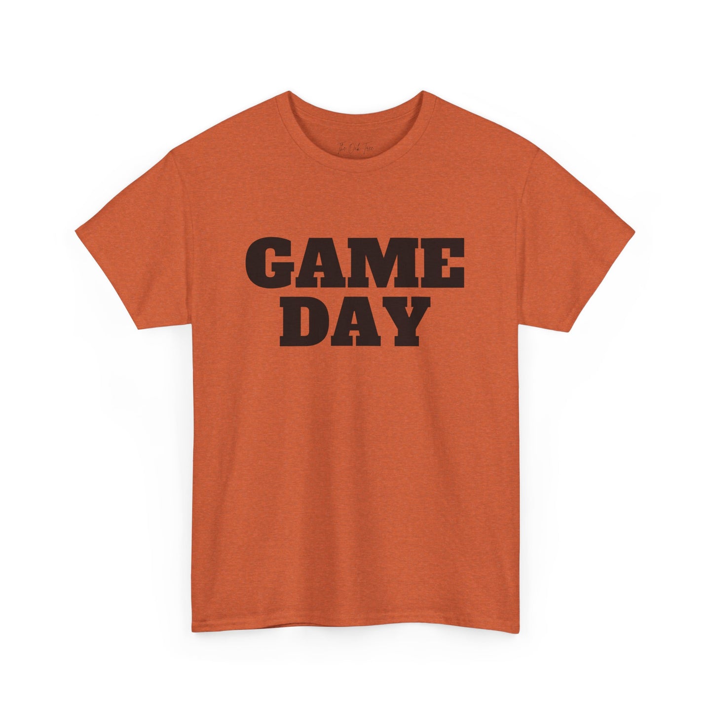 Game Day- Black Text Tee