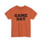 Game Day- Black Text Tee