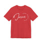 Jesus The Way. The Truth. The Life. Unisex Jersey Short Sleeve Tee