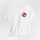 CW Circle Logo T‑Shirt – Maroon Chest Emblem Tee