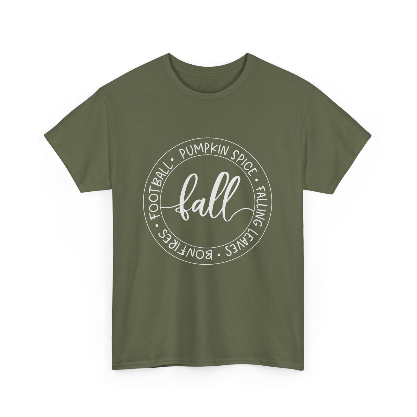 Fall Circle Unisex Heavy Cotton Tee