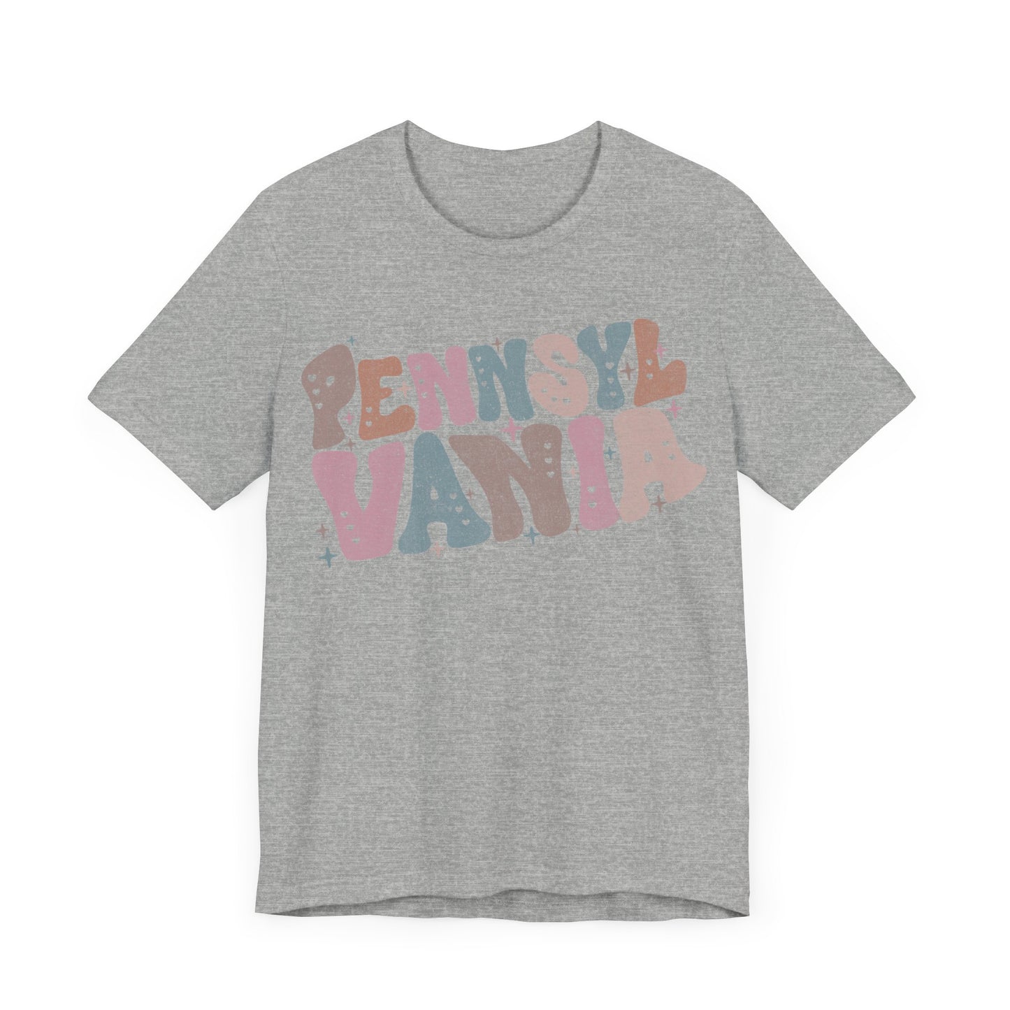 Pennsylvania State Tee Unisex Jersey Short Sleeve Tee
