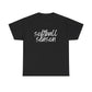 Softball Season- White Text Tee
