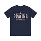Praying Mom Unisex Jersey Short Sleeve Tee