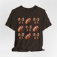 Football & Bows Tee — Cute Game Day Shirt for Fans & Moms