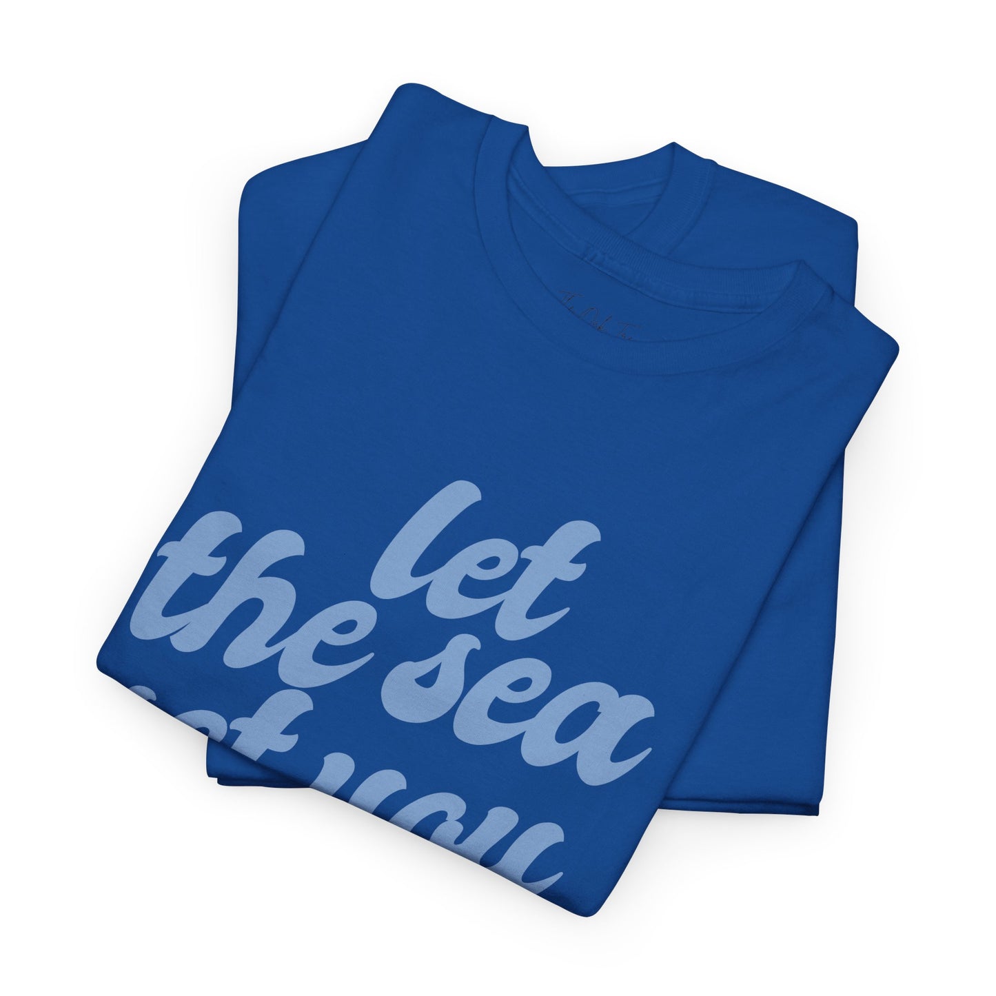 Let the Sea Set You Free Unisex Heavy Cotton Tee