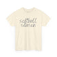 Softball Season- Grey Text Tee