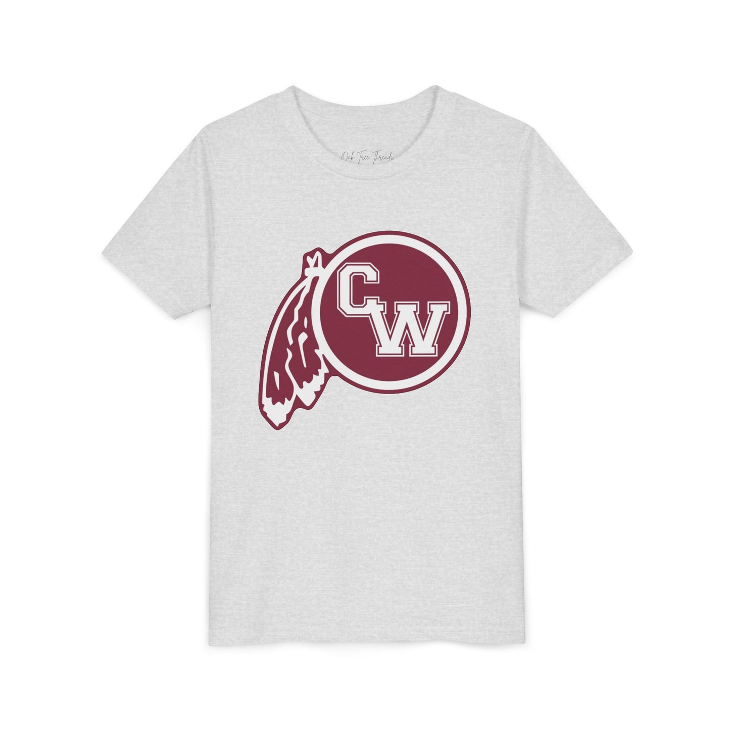 Youth Tee — CW Athetic Logo Graphic
