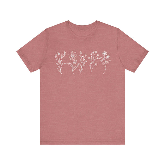 Wildflowers Unisex Jersey Short Sleeve Tee