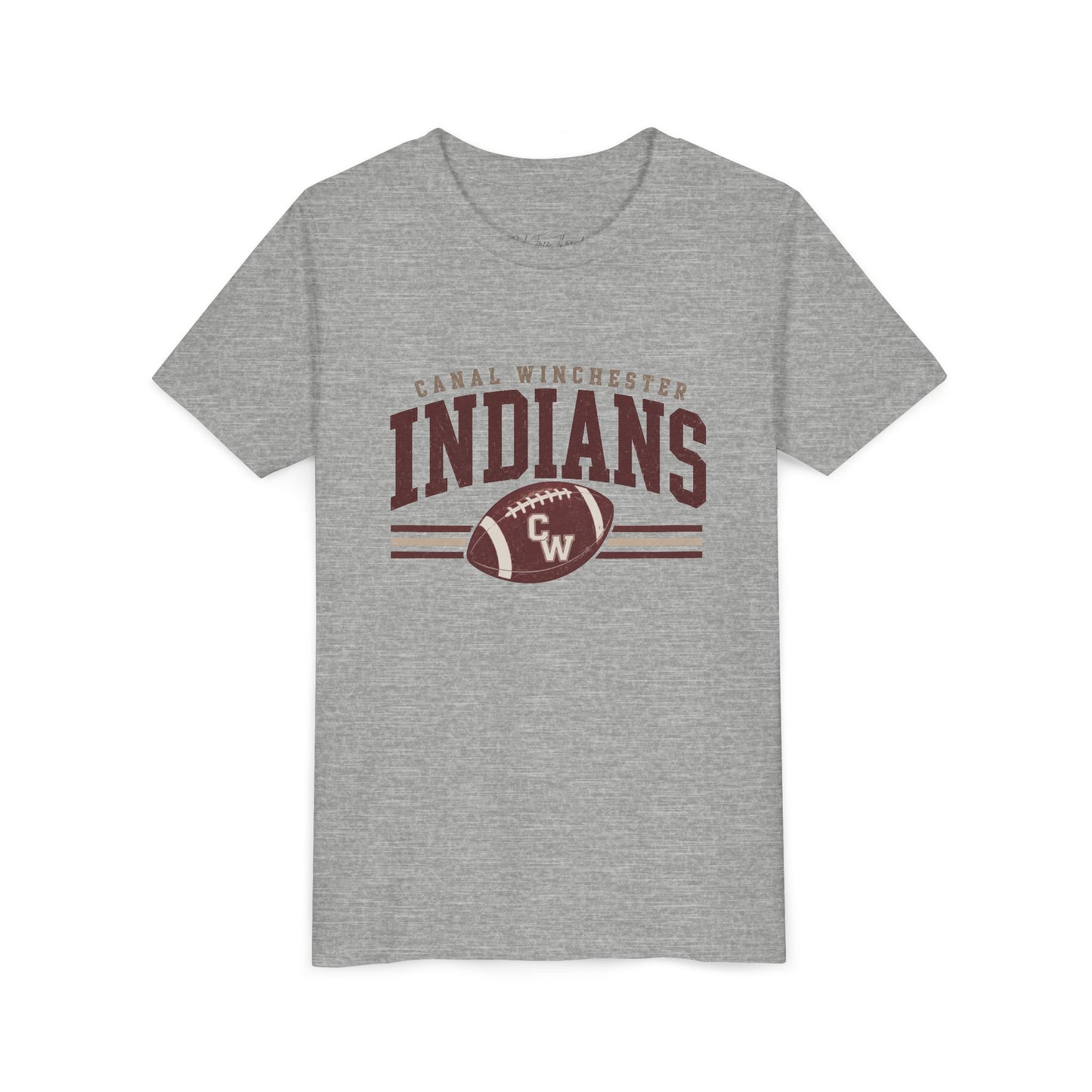 Youth Tee - Canal Winchester Indians Football Tee