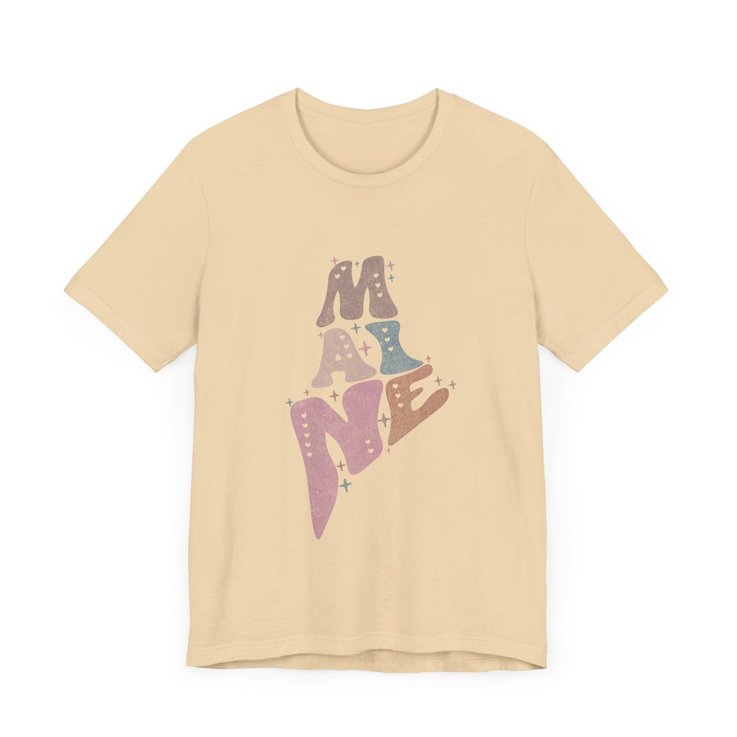 Maine State Tee Unisex Jersey Short Sleeve Tee